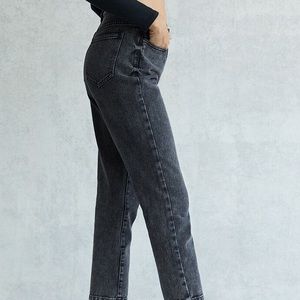 pacsun black mom jeans